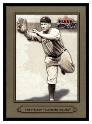 2002 Fleer Fall Classic #2 Tris Speaker - Cleveland Indians Foto 1 de 2