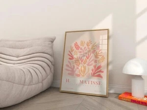 Henri Matisse Pink Cut Papers  Art | Matisse Exhibition Poster - Picture 1 of 4