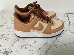 Nike Sneaker Air Force 1 AF1 personalisiert bei Nike braun camel beige 38,5 - Bild 1 von 8