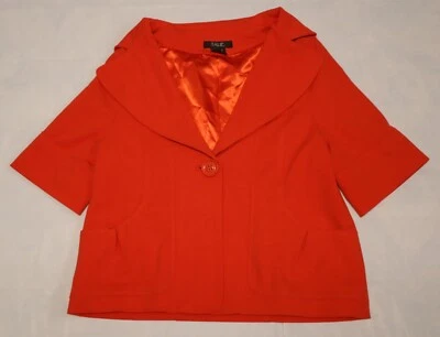 TALIE Mujer Manga Corta Rojo Chaqueta Corta Talla L Foto 1 de 4