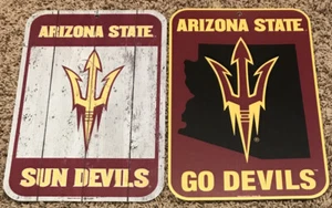 Arizona State Sun Devils Wall Dorm Man Cave Sign 11x17 - 2 to Choose From! - Picture 1 of 6
