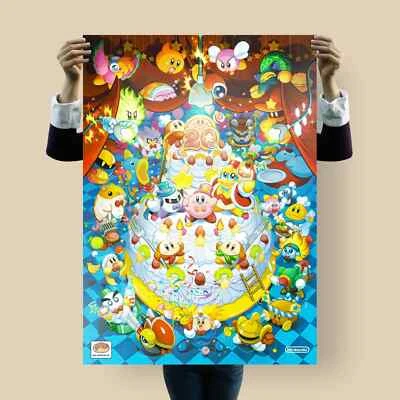 Kirby’s Dream Land Poster – 20th Anniversary Celebration | Nintendo Art Print - Bild 1 von 4