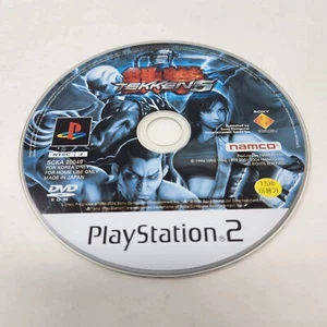 Tekken 5 PlayStation 2 Game PS2 Korean Disc Only NTSC-J Tested Working - Picture 1 of 2
