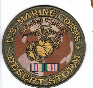Parche Tormenta del Desierto de la División del Cuerpo de Marines - Imagen 1 de 1