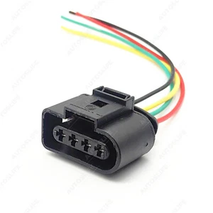 For Audi A3 A4 A6 R8 TT TT Quattro 4-Way Ignition Coil Connector Harness Plug - Picture 1 of 7
