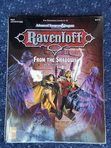 TSR AD&D 2nd Ed Ravenloft From the Shadows 1992 9375 RQ3 Game Adventure NF - Picture 1 of 1