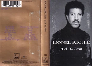 LIONEL RICHIE Back To Front - Cassette - Tape SirH70 - Picture 1 of 1