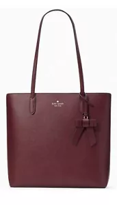 Kate Spade Brynn Large Tote Deep Berry Saffiano K5797 - Picture 1 of 5