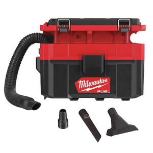 Milwaukee Tool 0970-20 M18 Fuel Packout 2.5 Gallon Wet/Dry Vacuum (Tool Only)