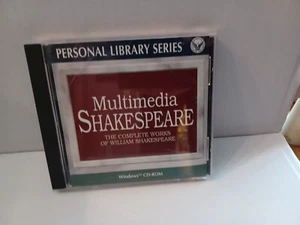 Multimedia Shakespeare The Complete Works of Shakespeare Windows 3.1 Or Higher - Picture 1 of 2