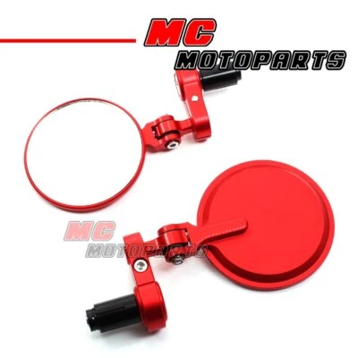 Foldable Rearview Bar End Mirrors For Honda CBR1000RR 2008-2021 17 18 19 20 21 - Image 1 of 4