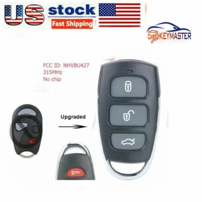 Llavero remoto inteligente mejorado para Nissan Sentra 2000-2004 NHVBU427 315Mhz 4B Foto 1 de 3