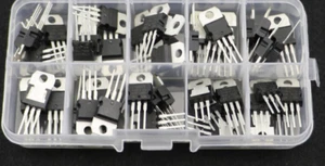 50Pcs 10 Values Voltage Regulator IC Assortment Assorted Kit L78 Series - Picture 1 of 1
