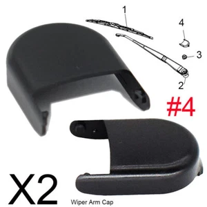 2X For GM Buick Chevrolet GMC Front Windshield Wiper Arm Nut Cap Cover 95271190 - Picture 1 of 6