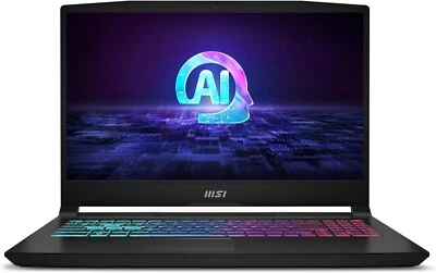 MSI Katana A15 AI 15.6” 165Hz QHD B8VG-450US Laptop Ryzen 9 RTX 4070 32GB RAM - Image 1 of 4