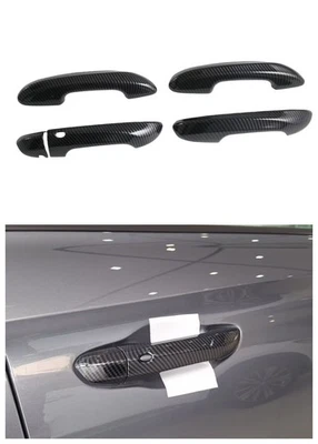 For 2024 MG MG 3 Accessories Carbon Fiber Side Door Handle Cover Trim Sticker - Image 1 of 4
