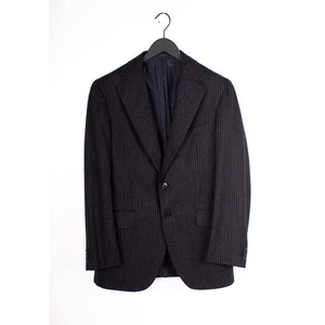 Boglioli Men Suit Striped Two Pieces Blazer Pants Size IT52/L - Picture 1 of 11