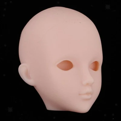1/6 realistica testa bambola senza occhi per bjd xinyi corpo bambola accessori - Immagine 1 di 4