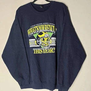 Barhocker Sport Herren 2XL Michigan Wolverines Sweatshirt Whats Your Excuse - Bild 1 von 7