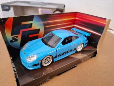 Porsche 911 GT3 RS (996) Brian's Fast and Furious 1/32 Jada 97609 Nuova 34442 - Immagine 1 di 2
