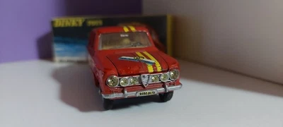 Alfa Romeo Giulia Ti Rally 43  Dinky Toys no Mebetoys Politoys Edil Toys Mercury - Immagine 1 di 4