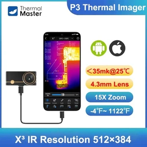 Thermal Master P3 Thermal Camera Android&iOS System 512×384 X³ IR resolution - Picture 1 of 24
