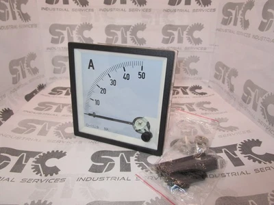 Ampere panel gauge meter DC-0-50A Andeli Ammeter AM-96 Size 96x96 FAST SHIPPING