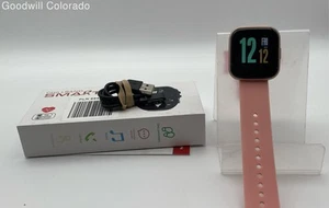 Bundle Chillband Android Smart Watch W/ Charger & Pink Strap - Photo 1 sur 5