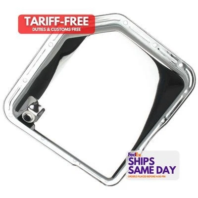 Trans-Dapt 9074, One Chrome Steel Th350 Chrome Pan High Performance & Racing Par - Image 1 of 4