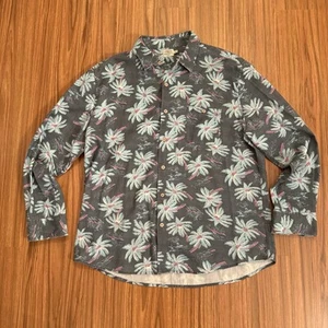 Camisa hawaiana abotonada XL de algodón suave de colección marca Faherty para hombre. RACK - Imagen 1 de 6