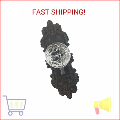 TRIPAR Antique Wall Hanging Decorative Door Knob, Brown Display - Vintage Design - Image 1 of 2