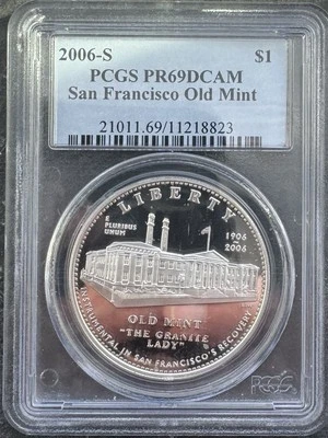 2006-S SAN FRANCISCO OLD MINT PCGS MS 69 - Image 1 of 2
