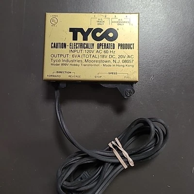 Tyco HO Electric Power Pack Train Transformer Model 899V  - Image 1 of 4