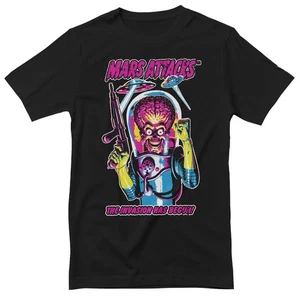 Officially Licensed Mars Attacks - The Invasion Has Begun Mens T-Shirt - Picture 1 of 2