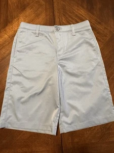 Boys Under Armour Gray Golf Shorts Size 12 Loose Heat Gear Performance Golf - Picture 1 of 6