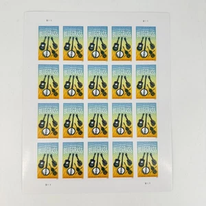 5844 MNH sheet of 20 " Bluegrass" First Class Forever stamps - Picture 1 of 6