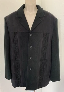 Chaqueta Blazer Informal Bolsillo Un Pecho Negro Para Hombre COLECCIÓN PRONTI Talla XL - Imagen 1 de 24