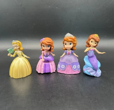 Disney Princess Sofia the First Sophia & Friends Lot of 4 Figures Dolls Mermaid - Image 1 of 4