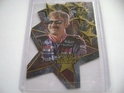 PRESS PASS '98 DALE JARRETT STEALTH STARS DIE CUT  #N8 - Image 1 of 2