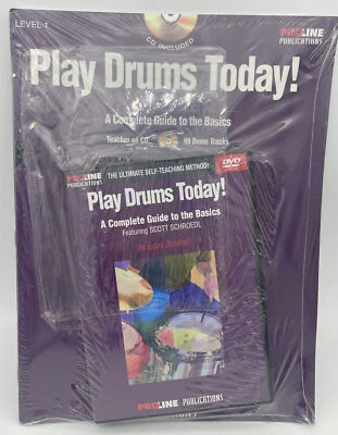 Proline Play Drums Today! (Book/DVD Pack) [Sheet music] Proline - Image 1 of 2