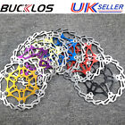 BUCKLOS MTB Bike 160mm/180mm/203mm Floating Disc Brake Rotor 6 Bolts Brake Pads