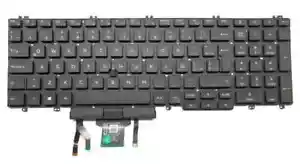 DELL XWCFM Latitude 5500 5501 5510 Precision 7730 7530 7740 Spanish Backlit K... - Picture 1 of 1