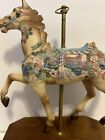 Vintage 1990 A Summit Collection Carousel Waltz Music Box. Very Ornate+Works!
