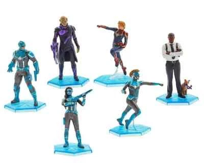 Juego de figuras Capitana Marvel de Disney Store Marvel Foto 1 de 3