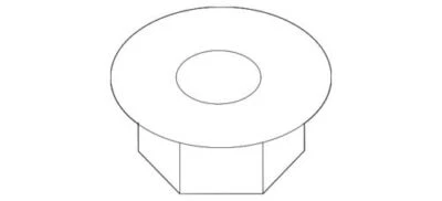 Оригинальная новая гайка рычага радиуса Ford 2008-2021 E-350 Super Duty E-150 E-250 - N805028-S100 - Изображение 1 из 2