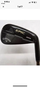 Used Callaway Epic Max Single 7 Iron Attas 50R Regular Flex Graphite - Picture 1 of 9