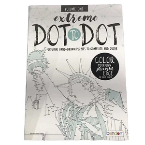 Bendon Extreme Dot to Dot Vol 1. Original handgezeichnete Puzzle Therapeutisch - Bild 1 von 4