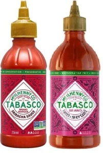 Tabasco Sriracha Hot Chilli Sauce 256ml Sriracha Hot, Chilli - Picture 1 of 6