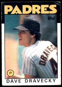 1986 Topps Baseball #735 Dave Dravecky - Picture 1 of 2