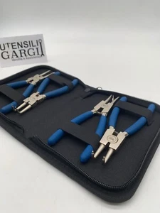Pliers For Anelli Elastic Seeger Interior External Set 4pz -150mm - 175mm - - Picture 1 of 10